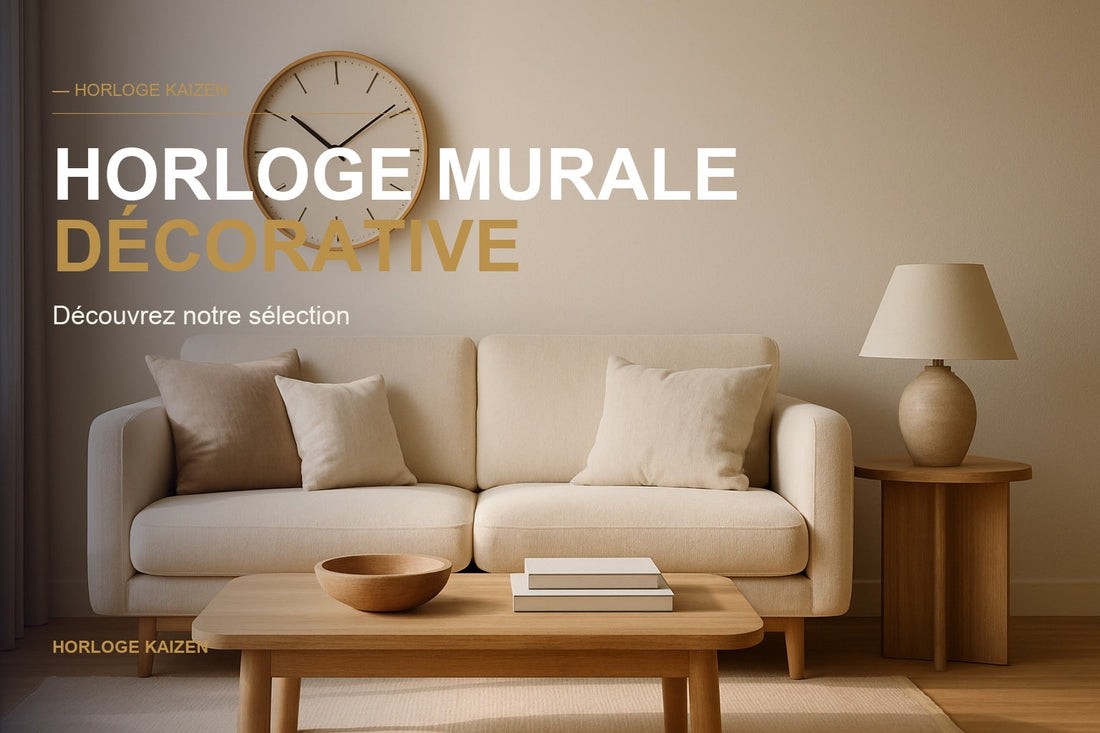 Horloge vinyle : décoration originale et musicale