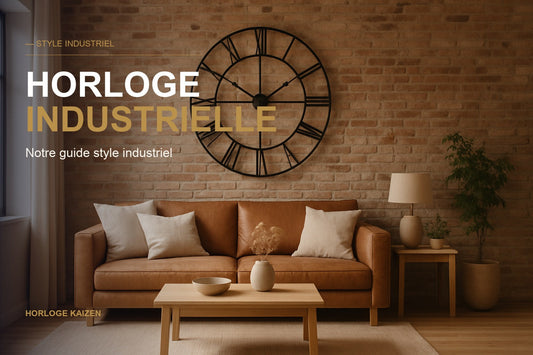 Horloge Murale Industrielle : Le Style Factory Chez Soi