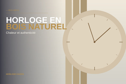 Horloge Murale Bois : Chaleur et Authenticité pour Votre Intérieur