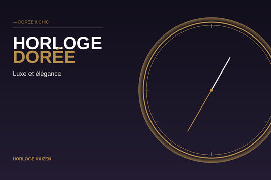 Horloge Dorée Murale : Luxe et Élégance au Cœur de Votre Déco