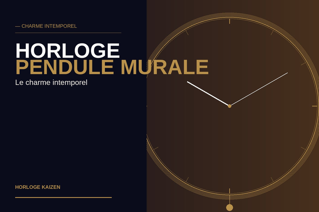 Horloge Pendule Murale : le Charme Intemporel qui Transforme Votre Intérieur