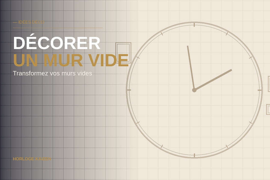 Comment décorer un mur avec une horloge : idées et astuces déco
