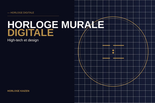 Horloge Murale Digitale : High-Tech et Déco au Service du Temps