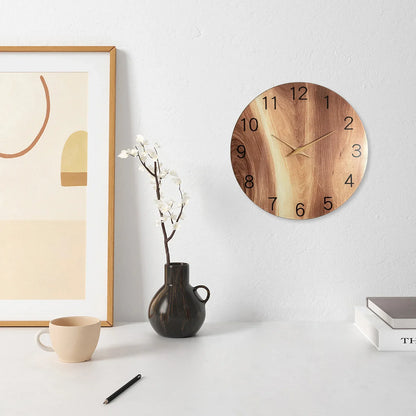 Horloge Murale Bois Style Scandinave