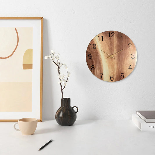 Horloge Murale Bois Style Scandinave