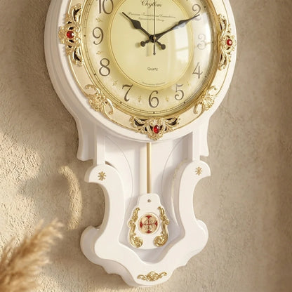 Horloge Pendule Bois Antique