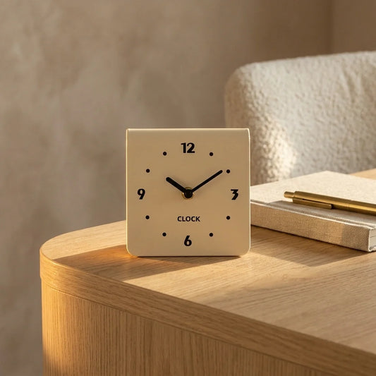 Horloge de Bureau Minimaliste