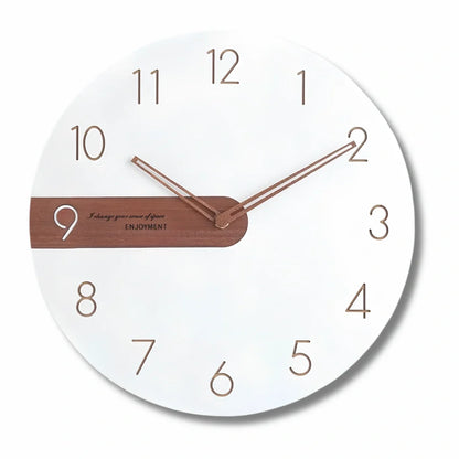 Horloge Murale Moderne Bois Ins Créative Simple