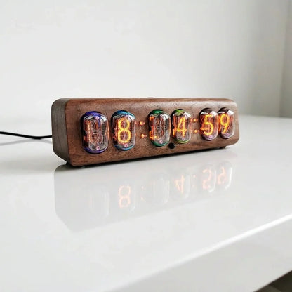 Horloge Nixie Design Rétro