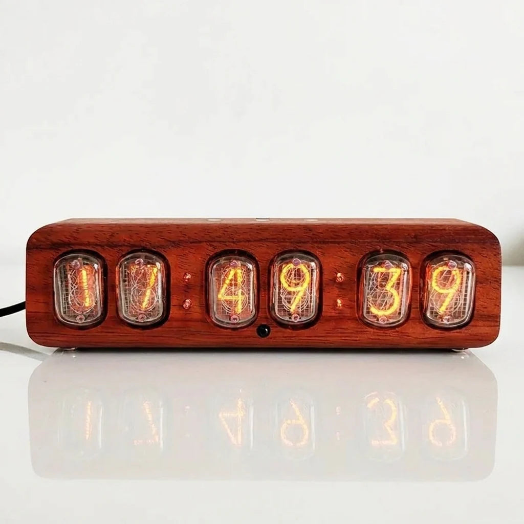Horloge Nixie Design Rétro