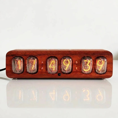 Horloge Nixie Design Rétro