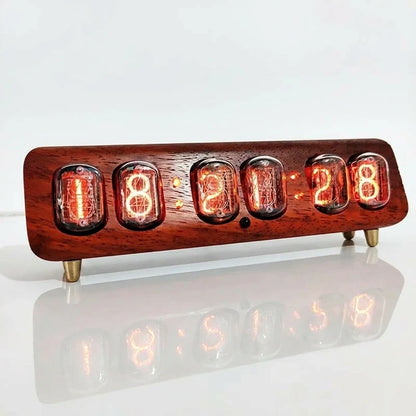 Horloge Nixie Design Rétro