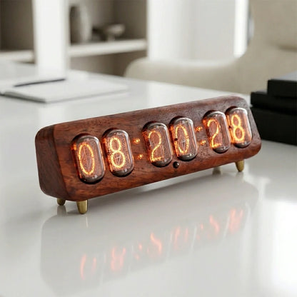 Horloge Nixie Design Rétro