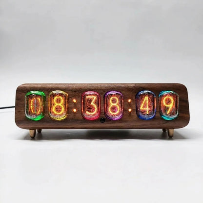 Horloge Nixie Design Rétro