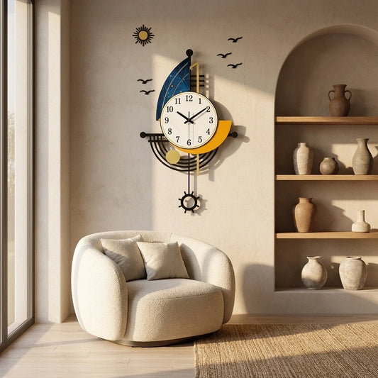 Horloge Murale Design Navire