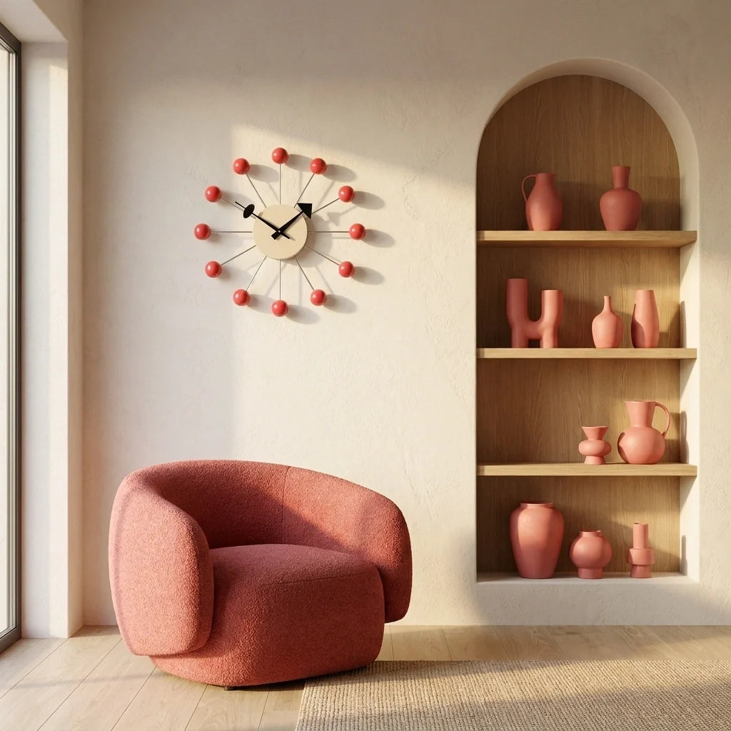 Horloge Murale Scandinave Nelson Design