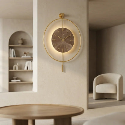 Grande Horloge Murale Moderne Led
