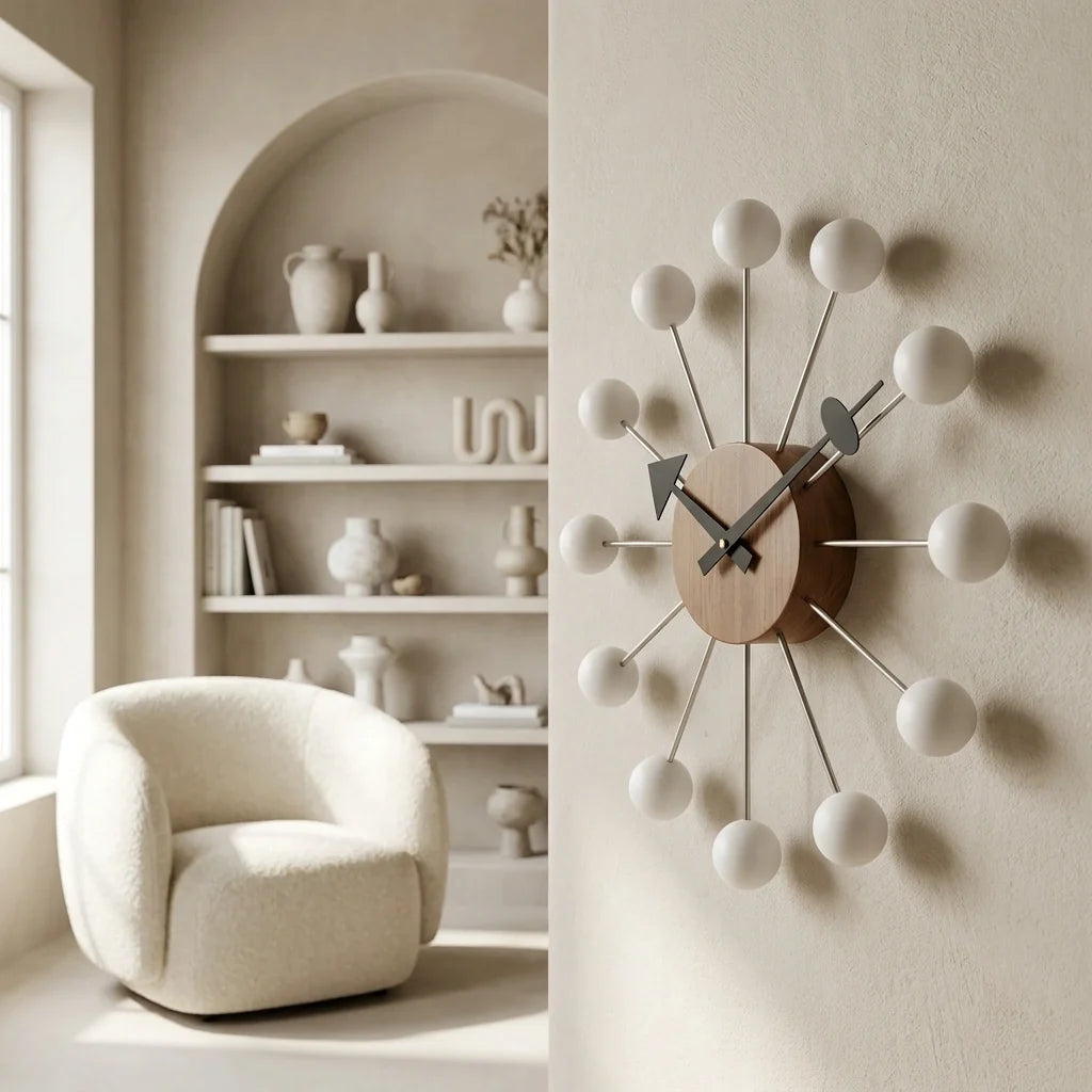 Horloge Murale Scandinave Nelson Design