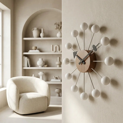 Horloge Murale Scandinave Nelson Design