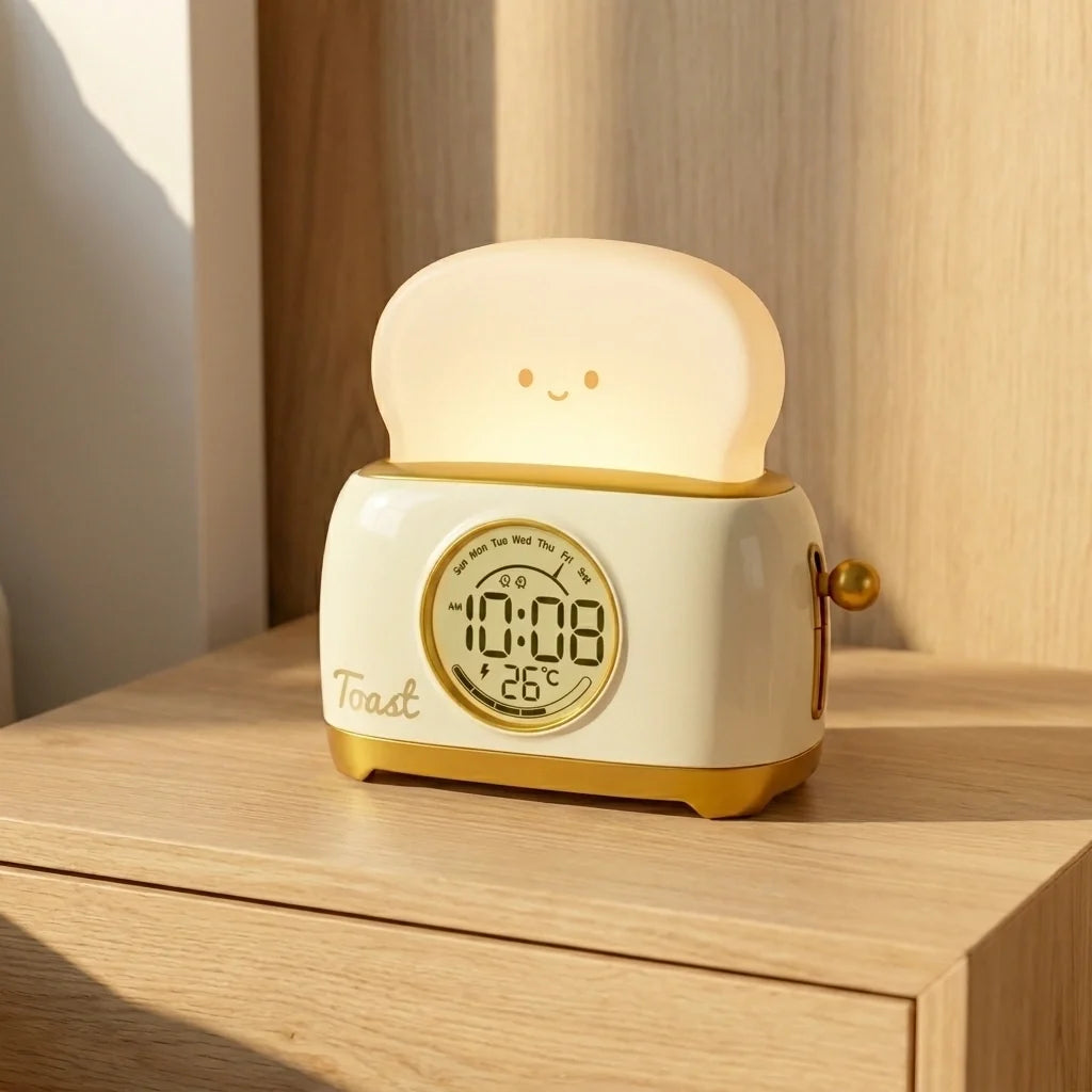 Horloge Enfant Design Grille Pain