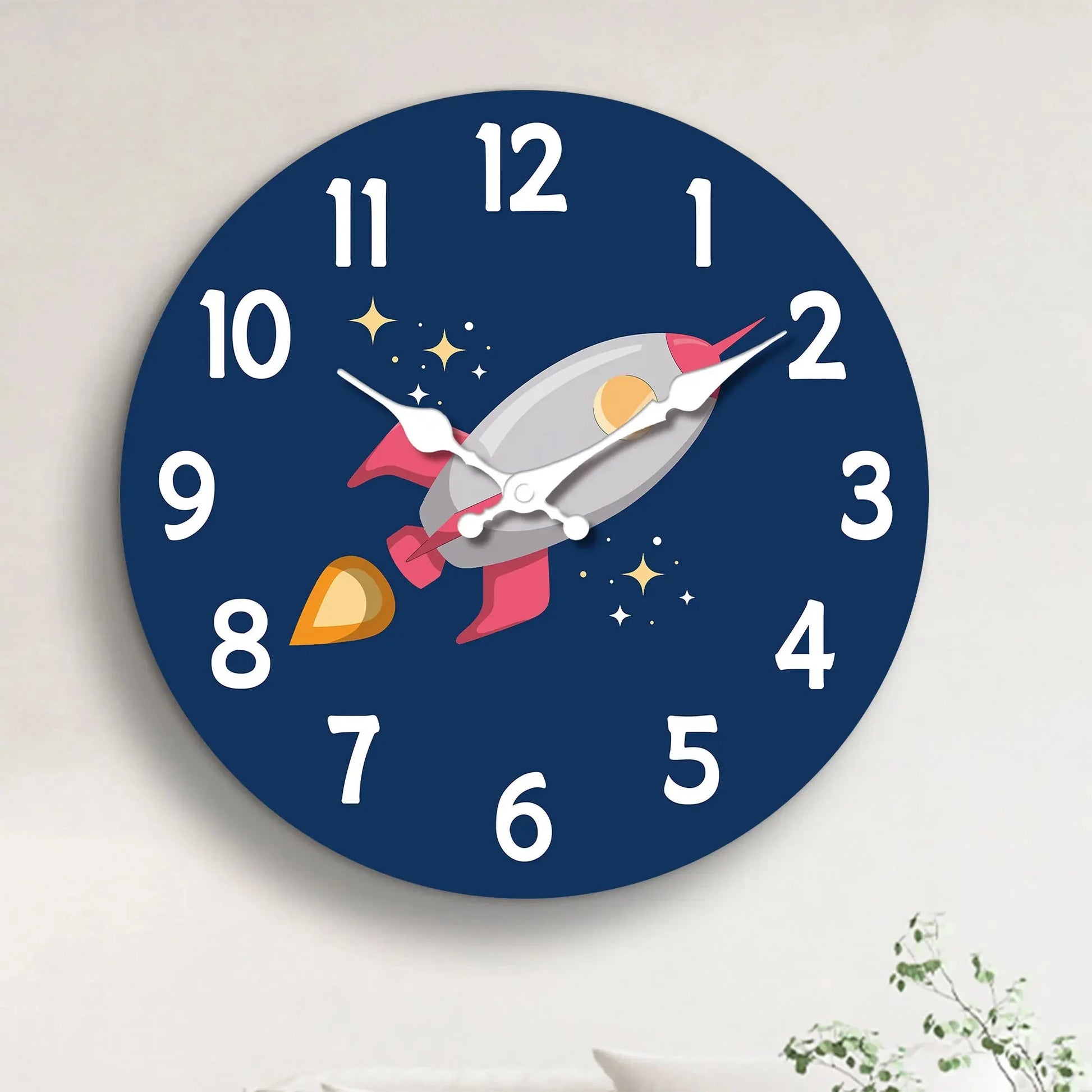 Horloge Enfant Fusée Spatiale