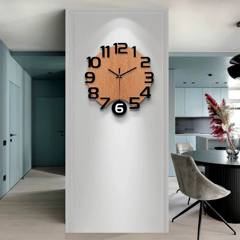 Horloge Murale Silencieuse Moderne