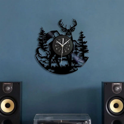Horloge Murale Vintage Style Vinyle
