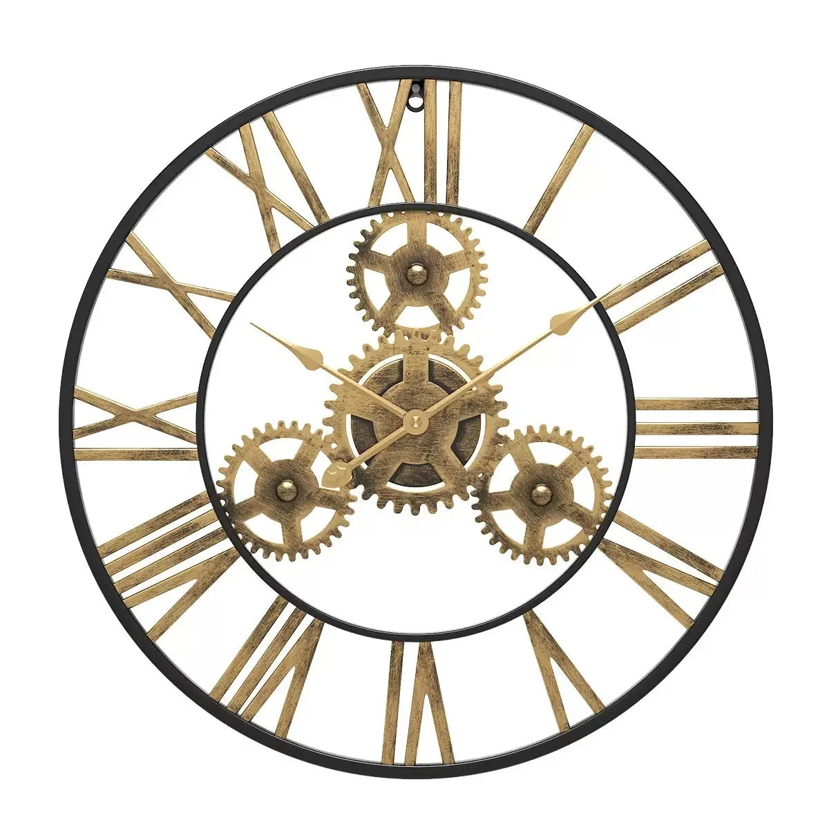 Horloge Murale Antique avec Engrenages
