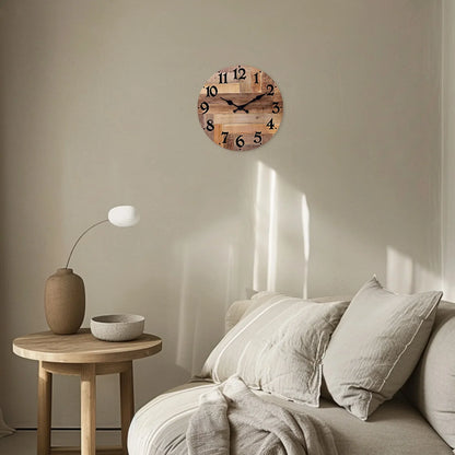 Horloge Murale Bois Rustique