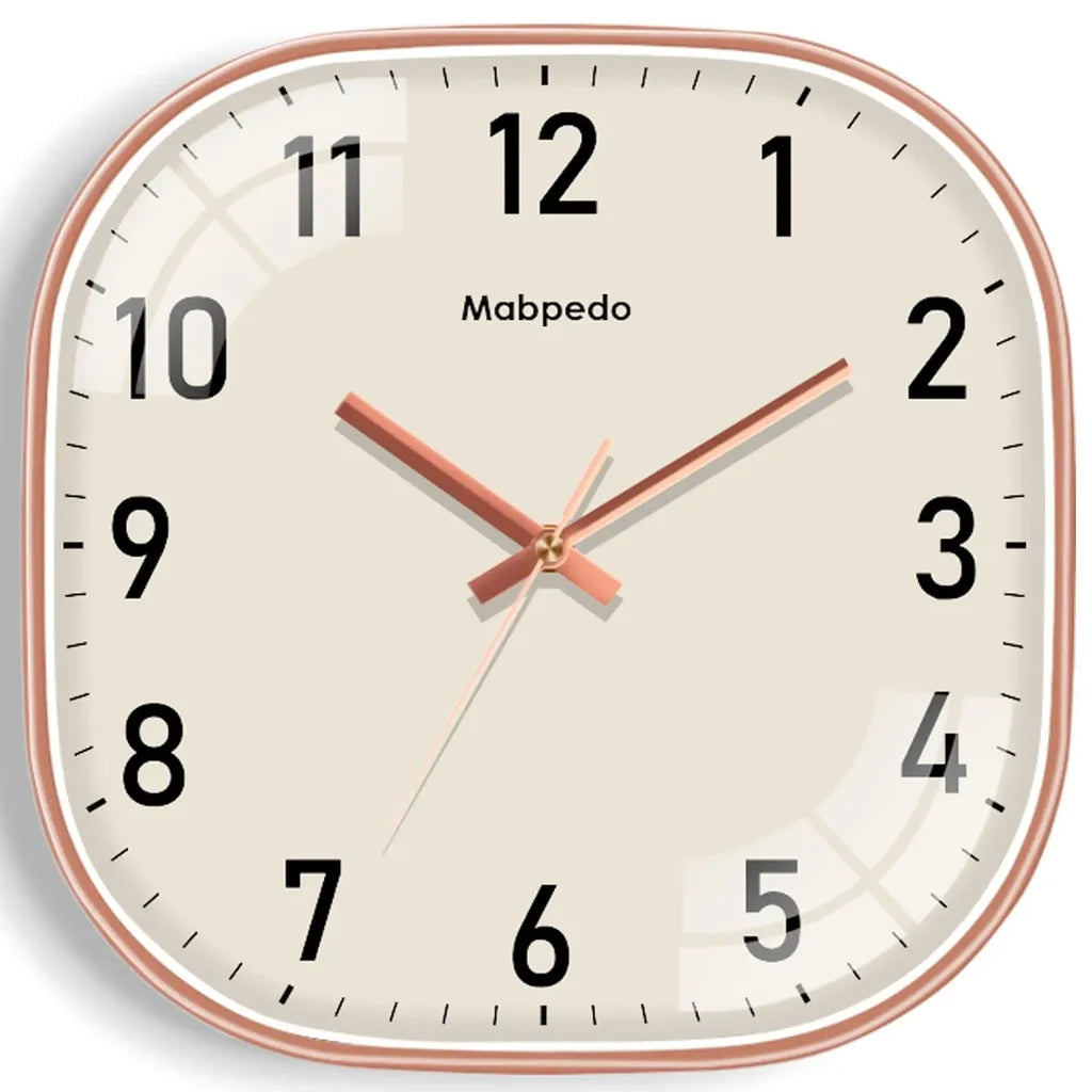Horloge Murale Moderne Carrée