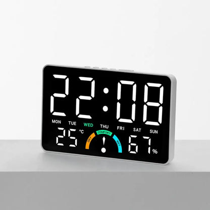 Horloge Murale Digitale Multifonction Date & Température