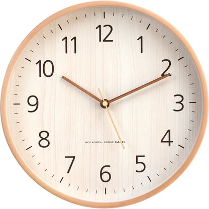 Horloge Murale Moderne Bois Épuré