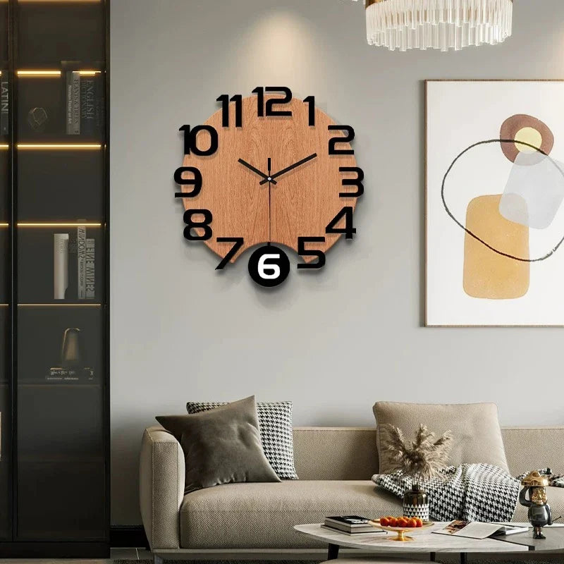 Horloge Murale Silencieuse Moderne