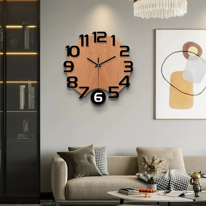 Horloge Murale Silencieuse Moderne