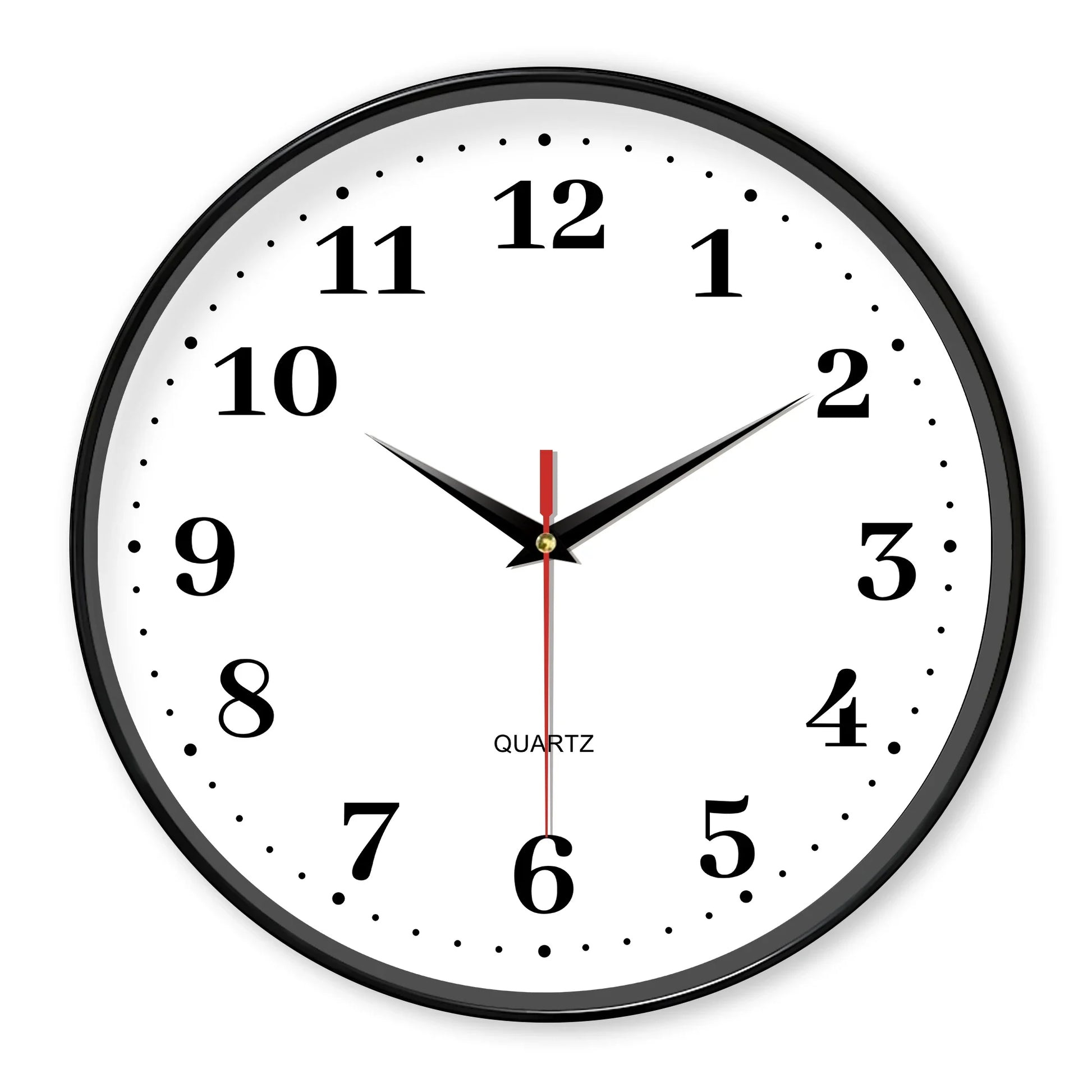 Horloge Murale Décorative Salon – Design Blanc Épuré