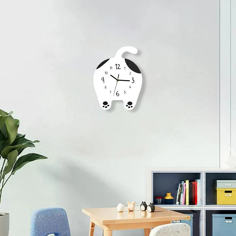 Horloge Chat Design Mignon