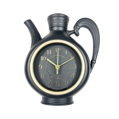 Horloge Murale Originale Design Théière Déco Cuisine