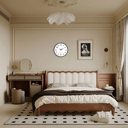 Horloge Murale Décorative Salon – Design Blanc Épuré