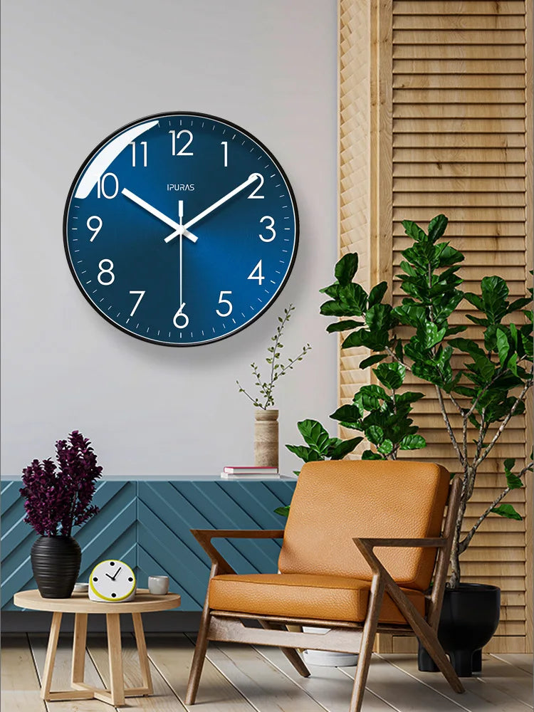Horloge Murale Silencieuse Design Moderne Quartz