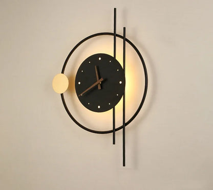 Horloge Murale Design Géométrique Style Nordique