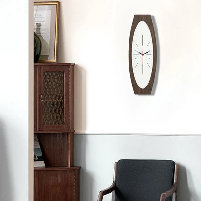 Horloge Murale Design Ovale Original