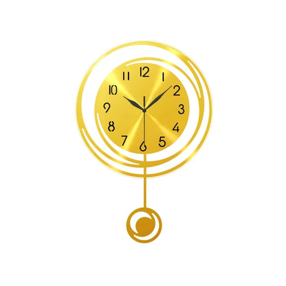 Horloge Murale Silencieuse Design Rond