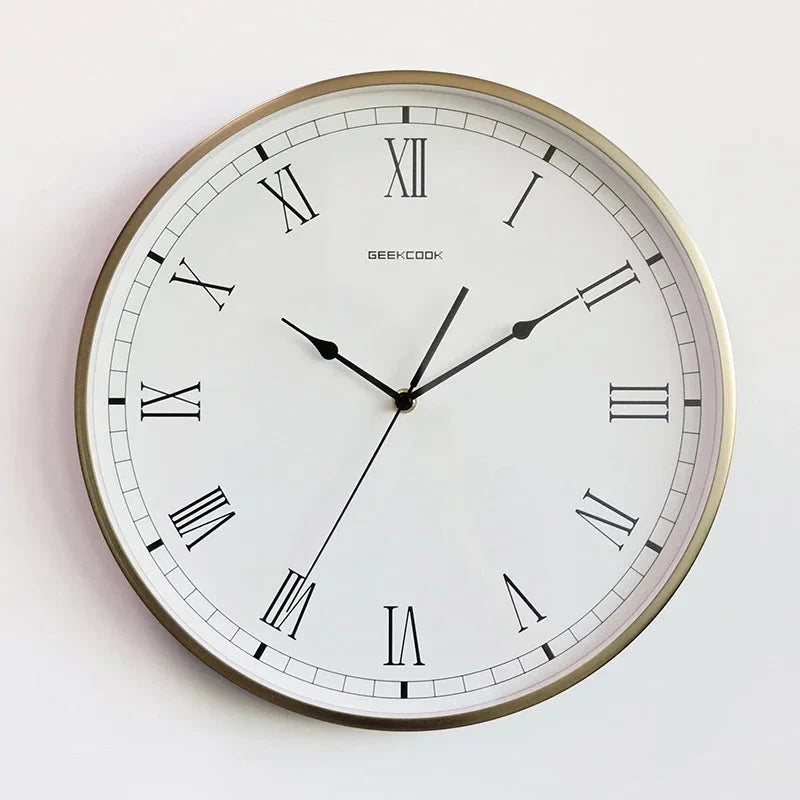 Horloge Chiffre Romain Style Antique Européen