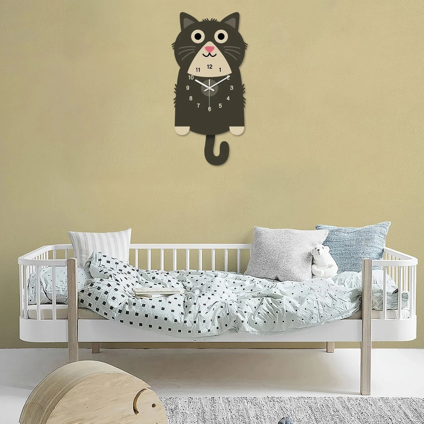 Horloge Chat Pendule