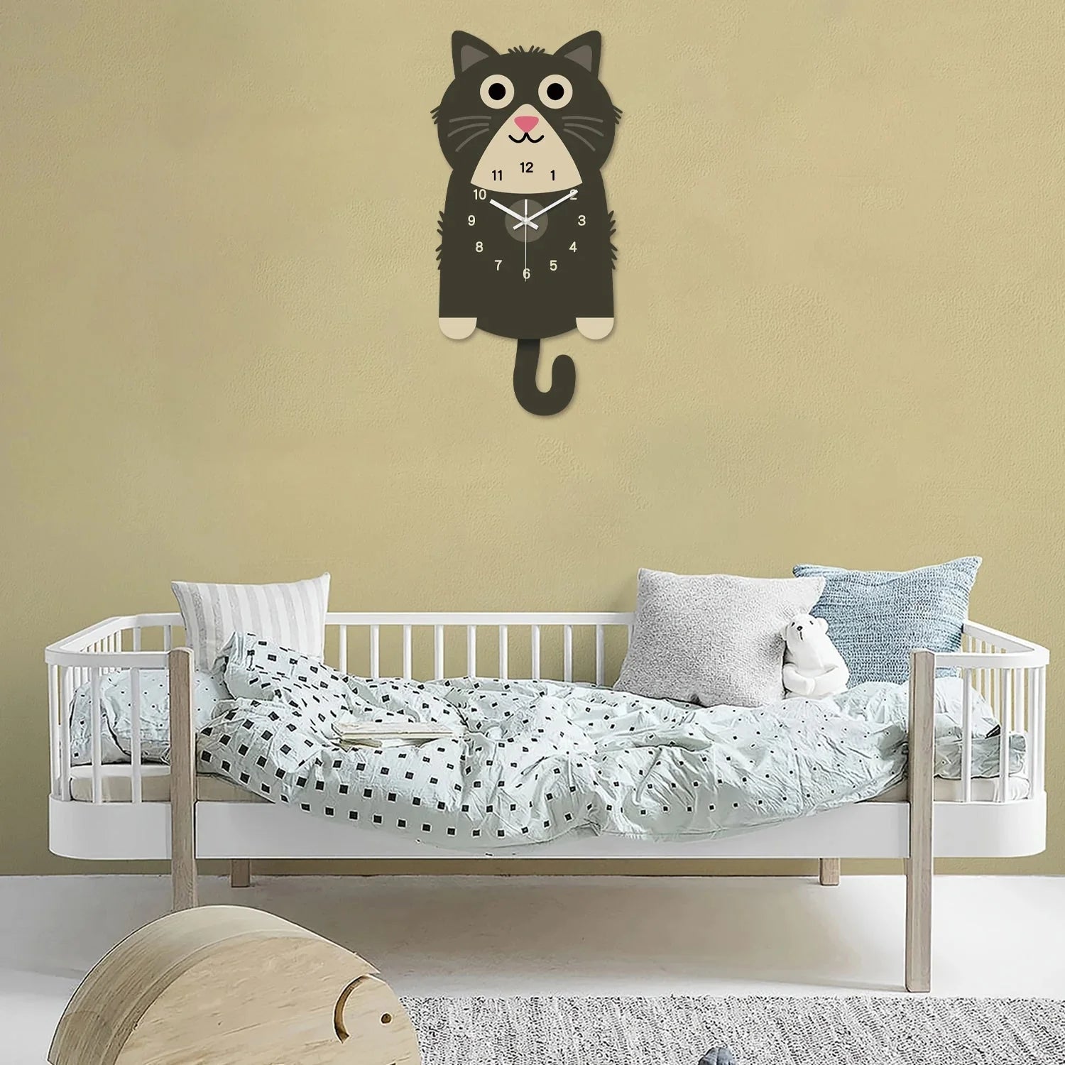 Horloge Chat Pendule