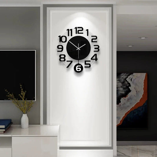 Horloge Murale Silencieuse Moderne