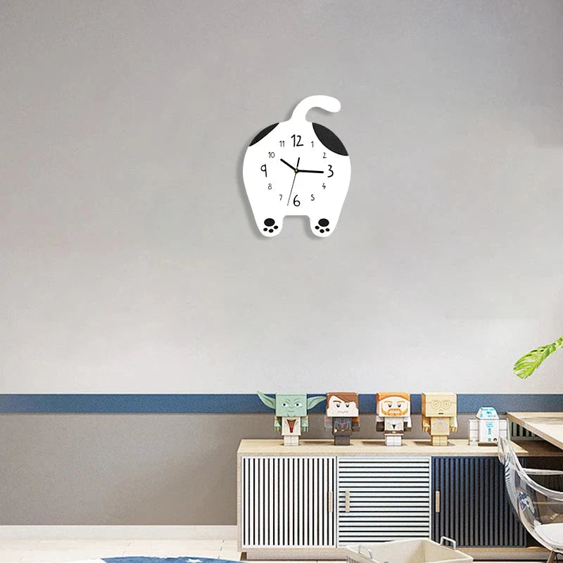 Horloge Chat Design Mignon