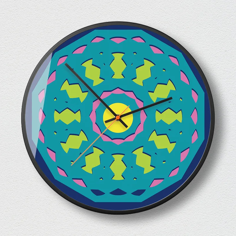 Horloge Murale Design Style Bohème
