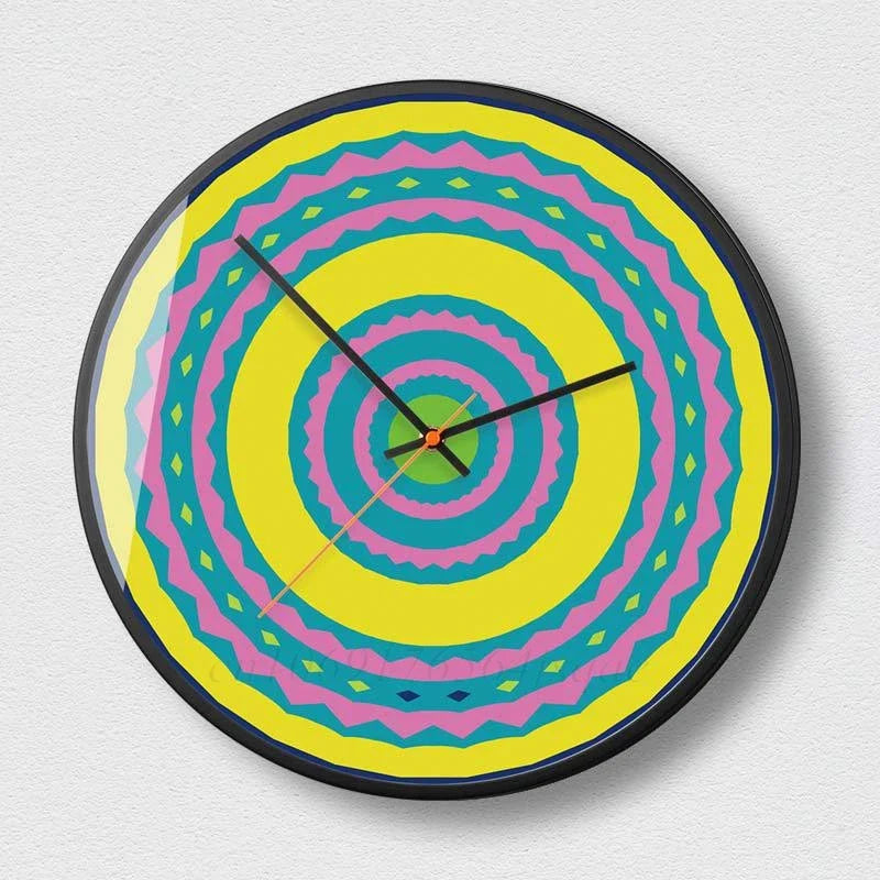 Horloge Murale Design Style Bohème