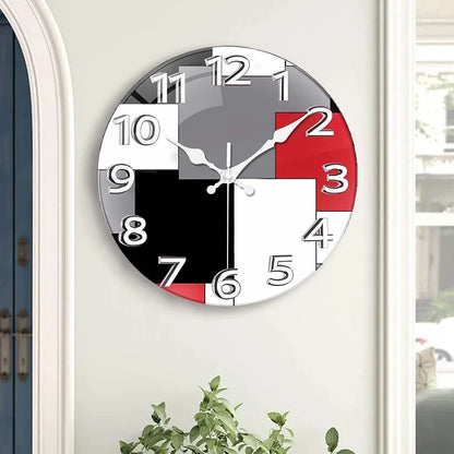 Horloge Moderne Design Abstrait